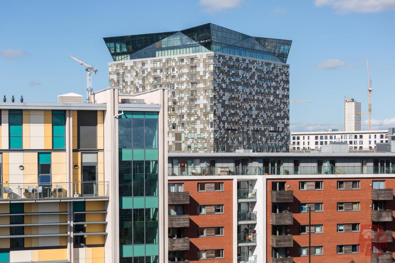 Birmingham City Apartment Skyline Views - Free Parking & Balcony Bagian luar foto